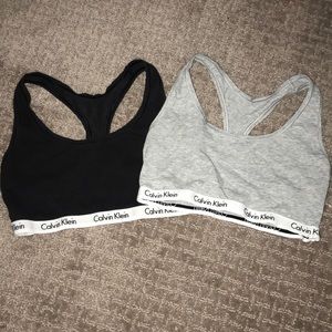 Calvin Klein bralettes